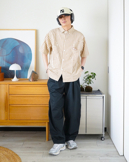 カジュアルビッグシルエットシャツ
ID0047