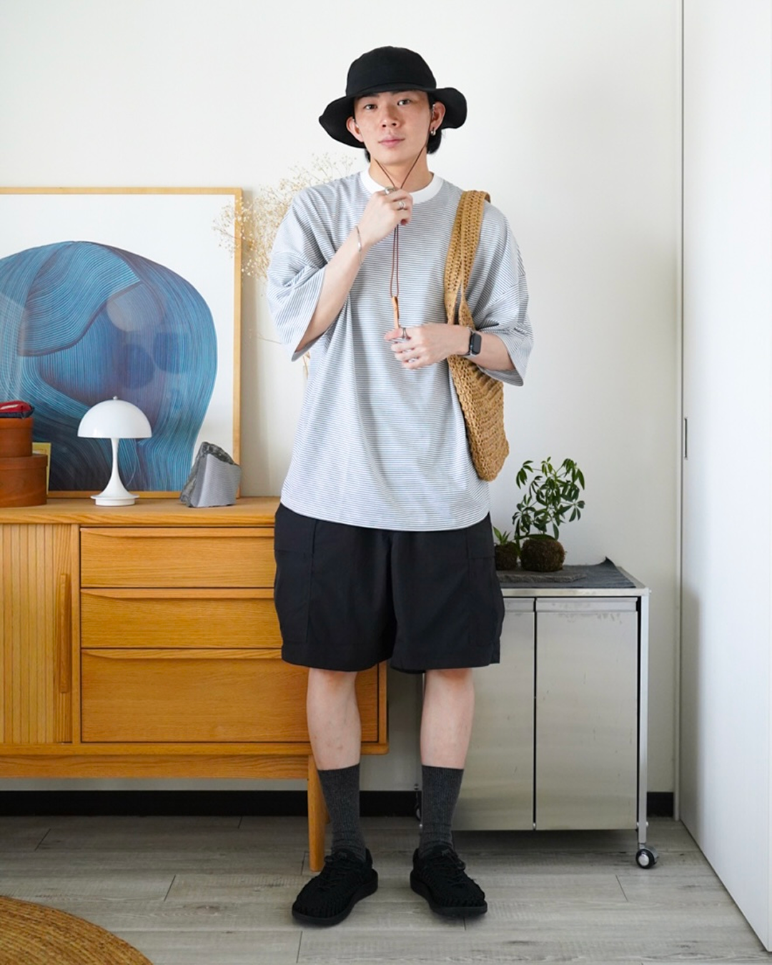 サマーメッシュトートバッグ ID0054