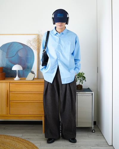 オーバータックワイドパンツ ID0066