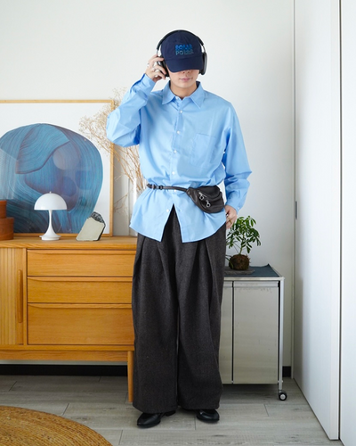 オーバータックワイドパンツ ID0066
