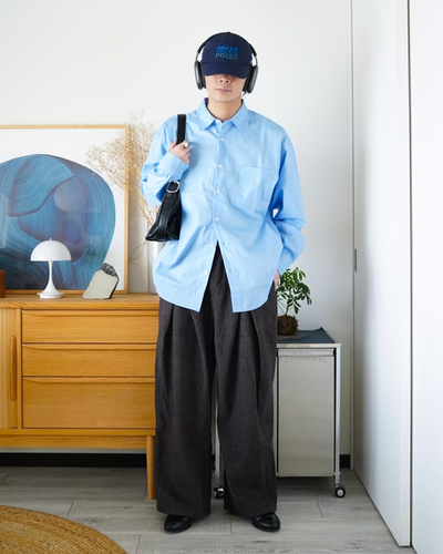 オーバータックワイドパンツ ID0066