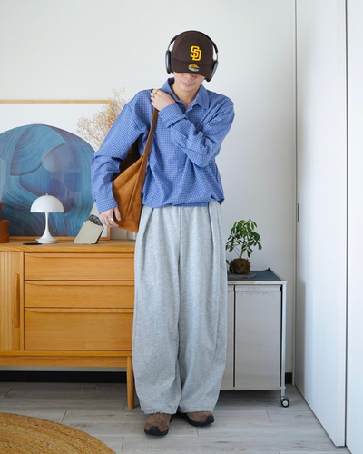 コンストラクトシザースウェットパンツ ID0084