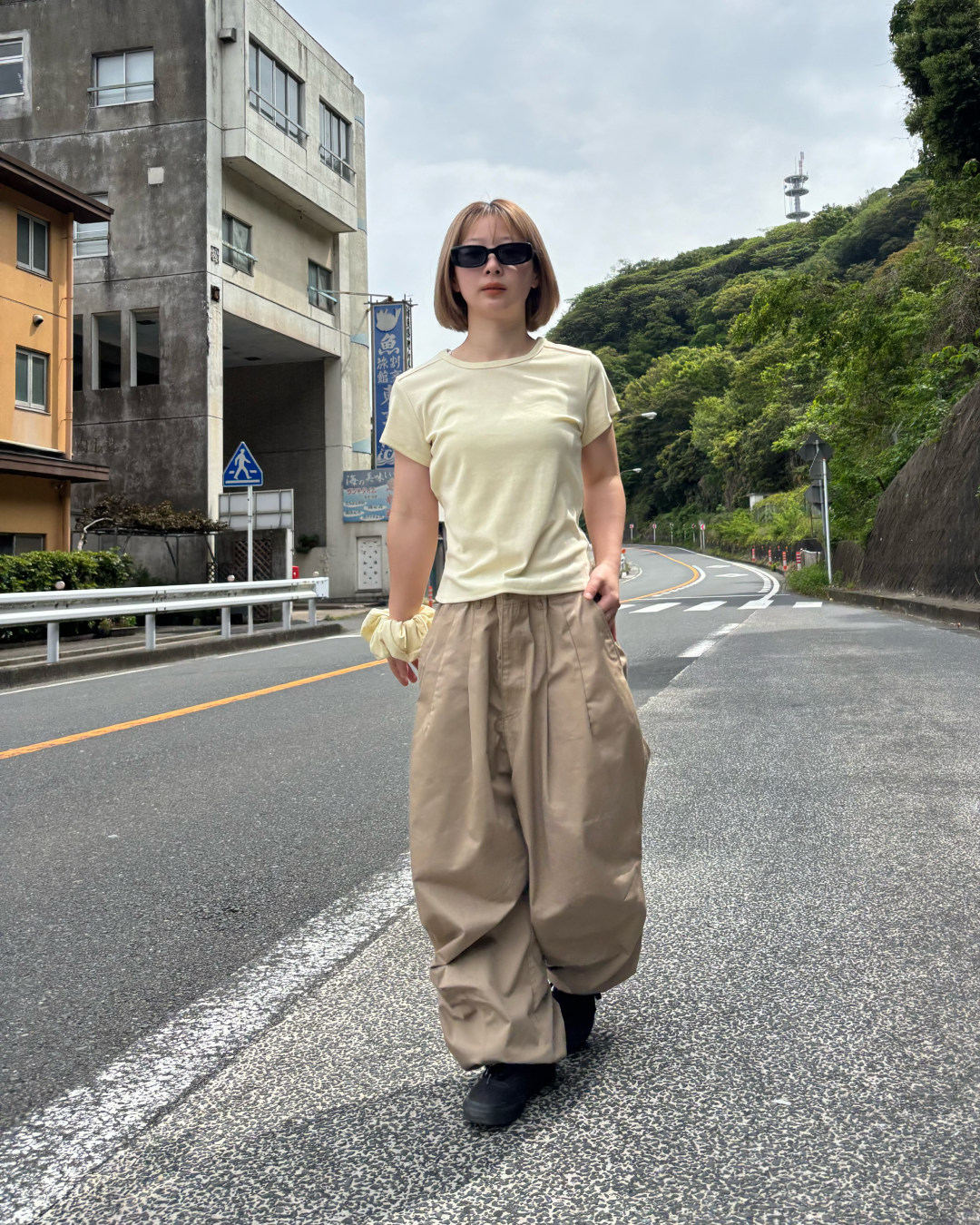 アイスクリームカラータイトTシャツ
II0046