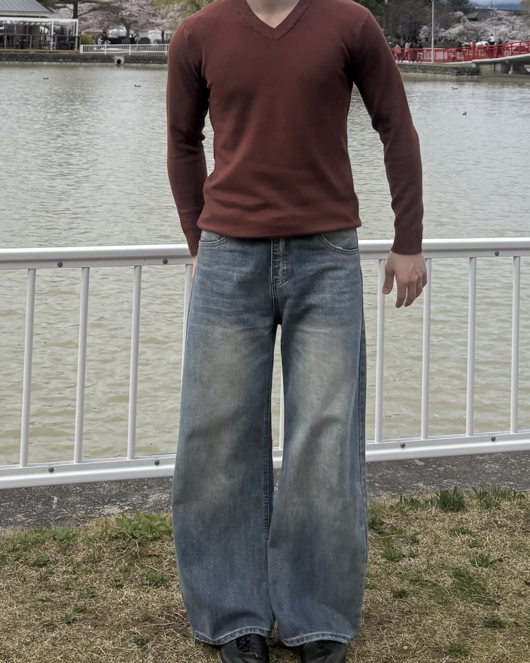 レトロウォッシュジーンズ IK0021