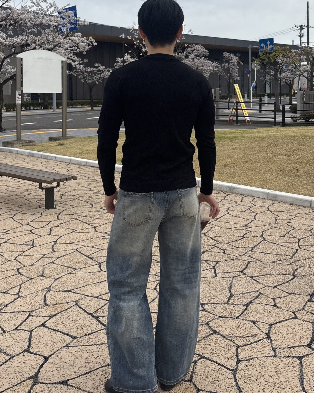 カーブデザインデニムジャケット IK0026
