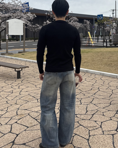 カーブデザインデニムジャケット IK0026