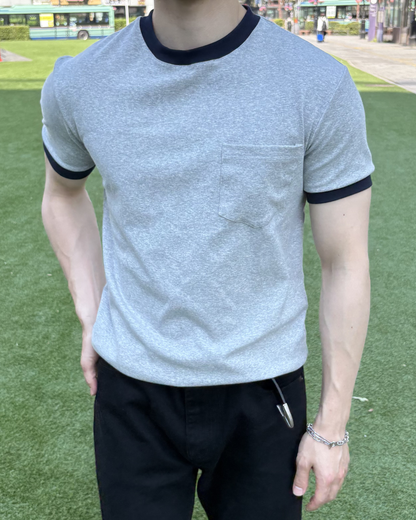 リンガーポケットTシャツ IK0035