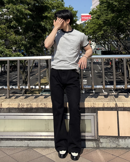 リンガーポケットTシャツ IK0035