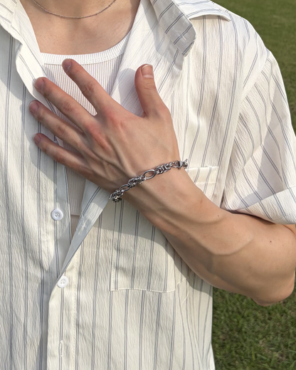 ツイストチェーンブレスレット IK0137