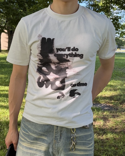 フロントプリントTシャツ IK0163
