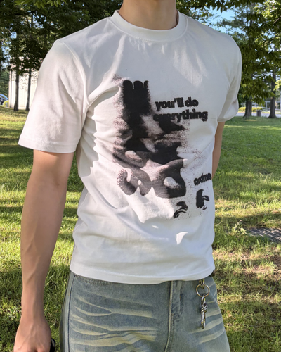 フロントプリントTシャツ IK0163