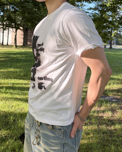 フロントプリントTシャツ IK0163