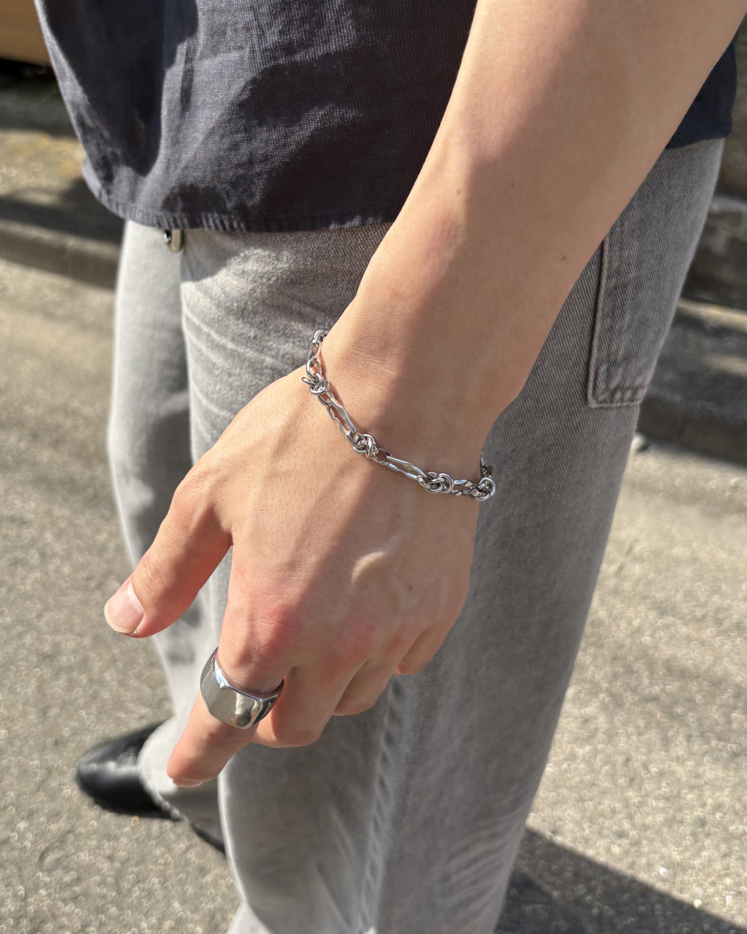 ニュアンスチェーンブレスレット IK0179