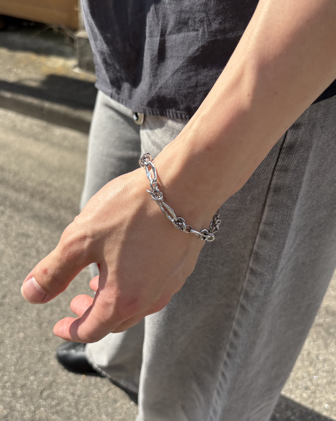 ニュアンスチェーンブレスレット IK0179