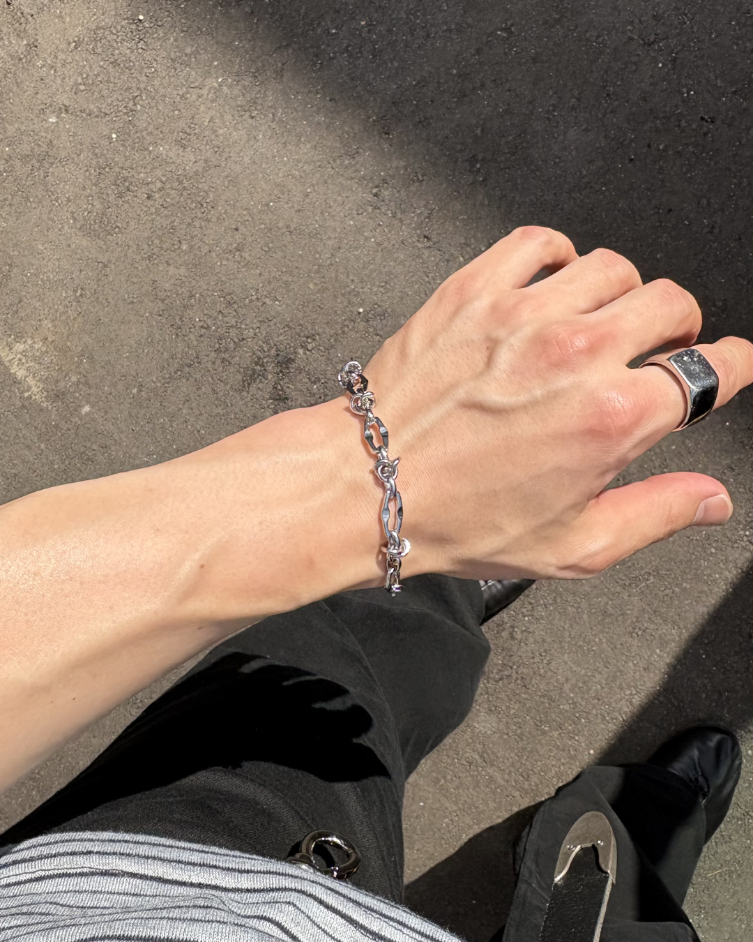 ニュアンスチェーンブレスレット IK0179
