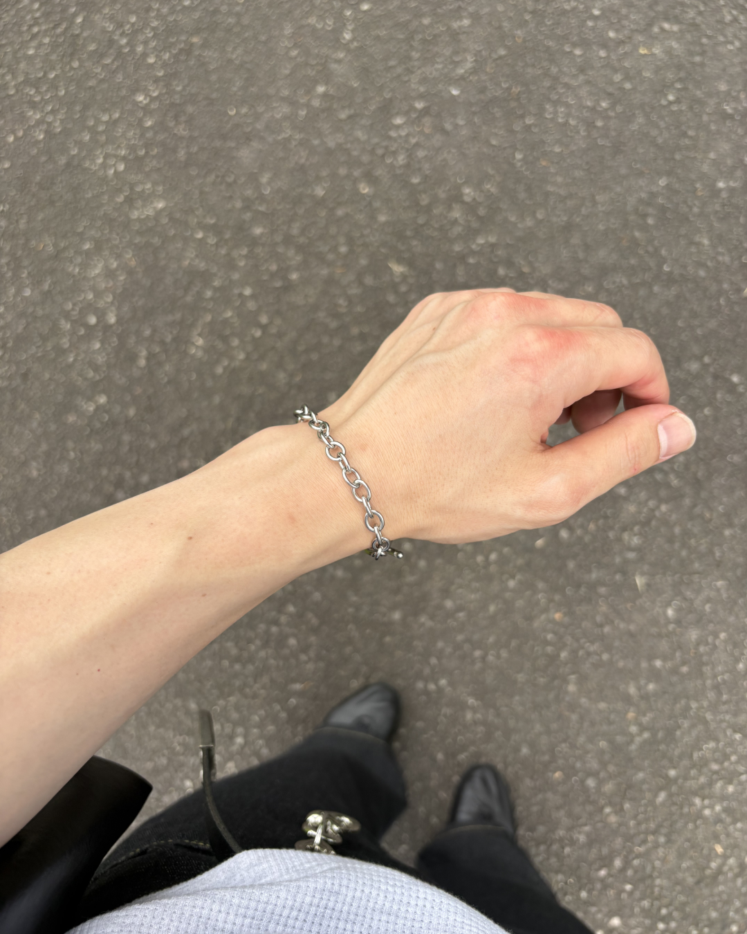 シンプルチェーンブレスレット IK0183