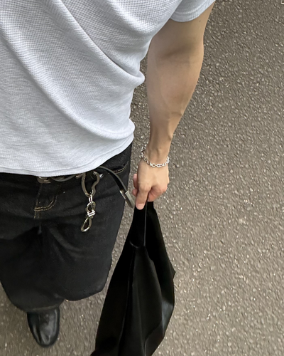 シンプルチェーンブレスレット IK0183