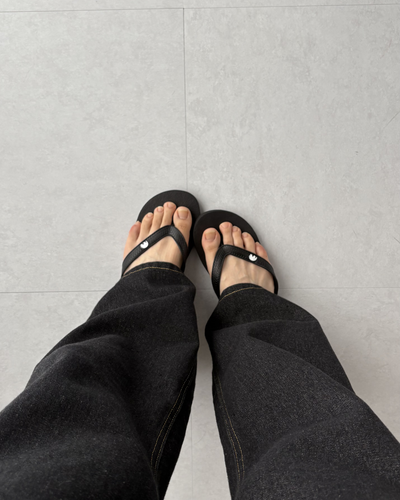 ブラックビーチサンダル IK0192