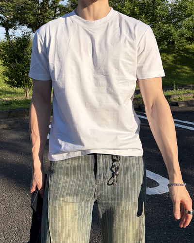 クルーネックTシャツ IK0193