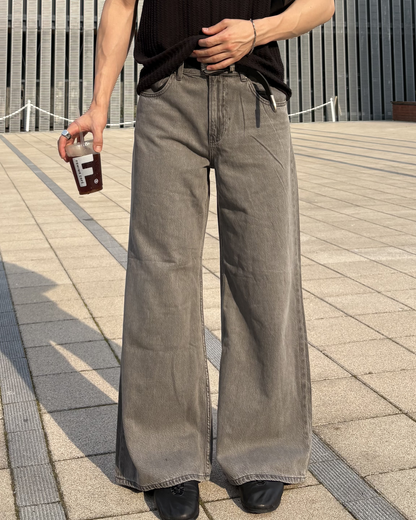 ワイドシルエットデニム IK0202
