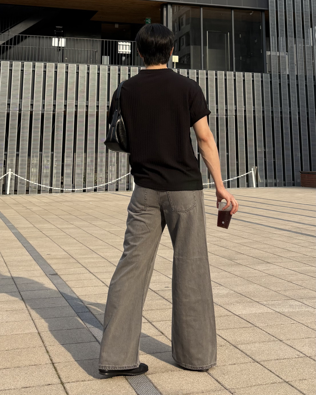 ワイドシルエットデニム IK0202