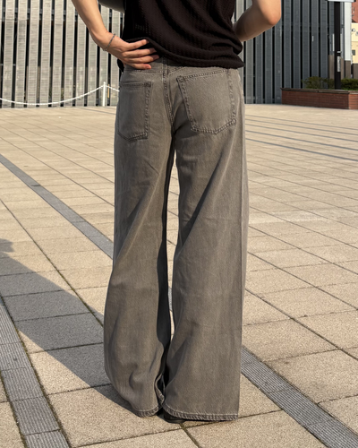 ワイドシルエットデニム IK0202