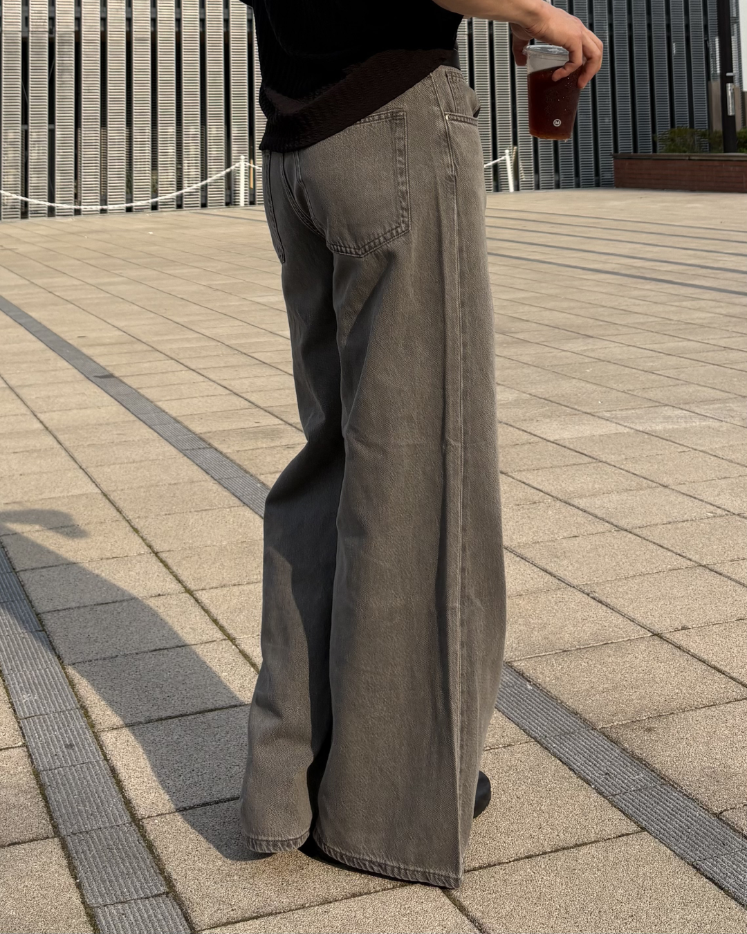 ワイドシルエットデニム IK0202