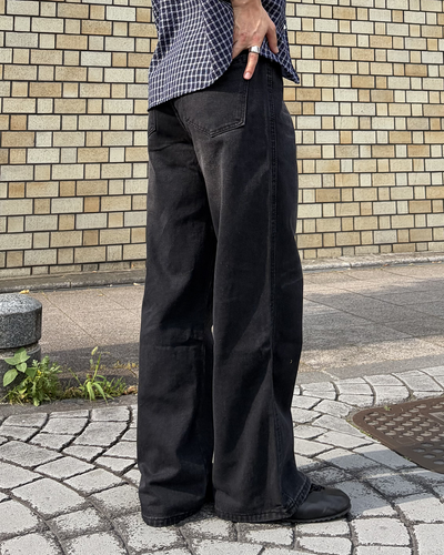 ヴィンテージウォッシュストレートパンツ IK0221