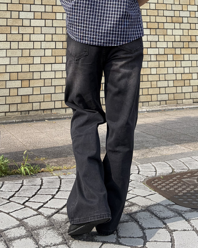 ヴィンテージウォッシュストレートパンツ IK0221