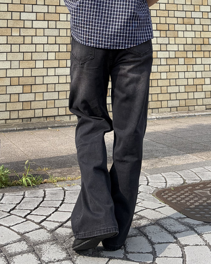 ヴィンテージウォッシュストレートパンツ IK0221