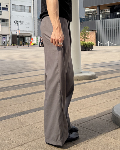 プリーツドレープルーズパンツ IK0235