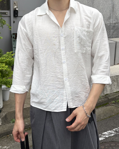 リネンサマーシャツ IK0260