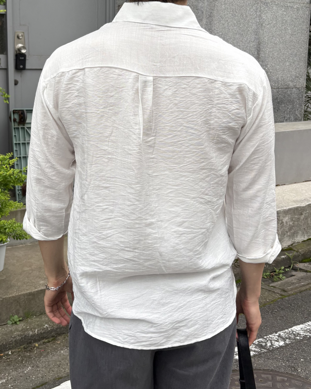 リネンサマーシャツ IK0260