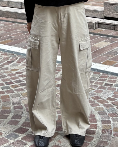 バルーンシルエットワイドカーゴパンツ IK0387
