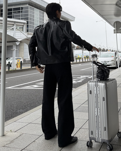 レザーライクフライトジャケット IK0395