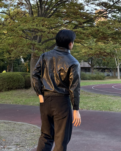 トレンディレザーライクジャケット IK0447
