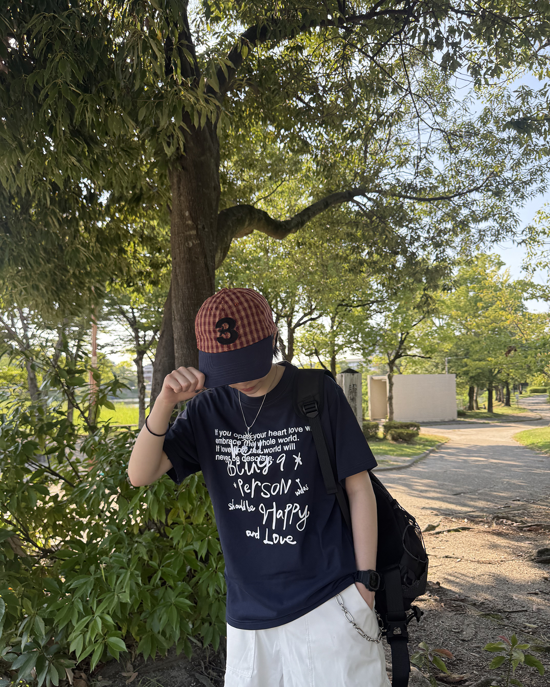 ナンバーワッペンベースボールキャップ IM0010