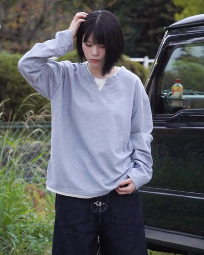 レイヤード風ボーイフレンドロンT IM0066