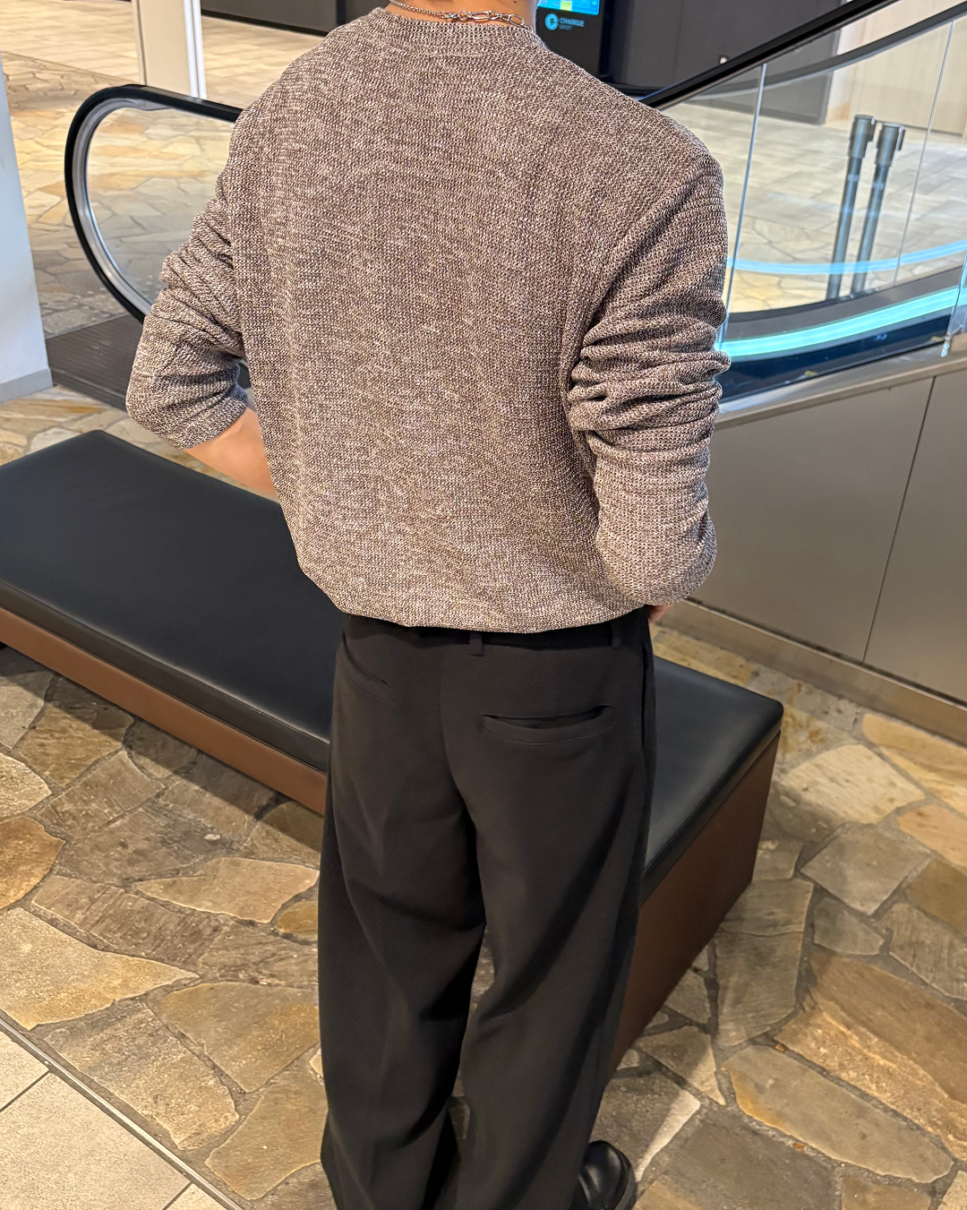 ヘンリーネックロングTシャツ WG0259