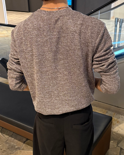 ヘンリーネックロングTシャツ WG0259