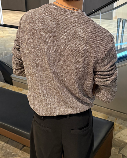 ヘンリーネックロングTシャツ WG0259