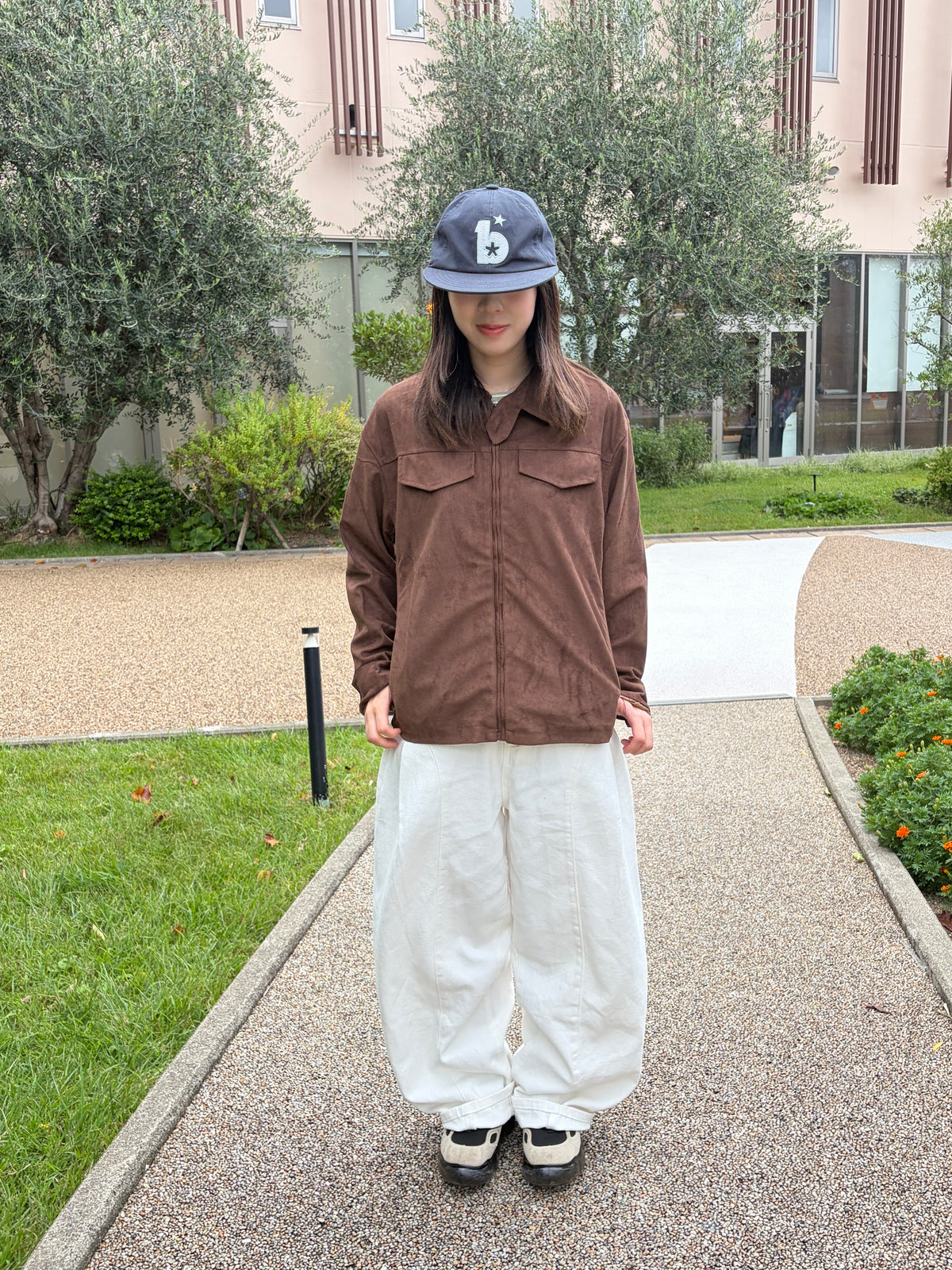 カーブシルエットワイドレッグパンツ KH0031