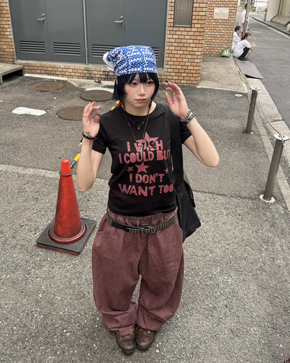 ロゴプリントスリムフィットTシャツ KM7182
