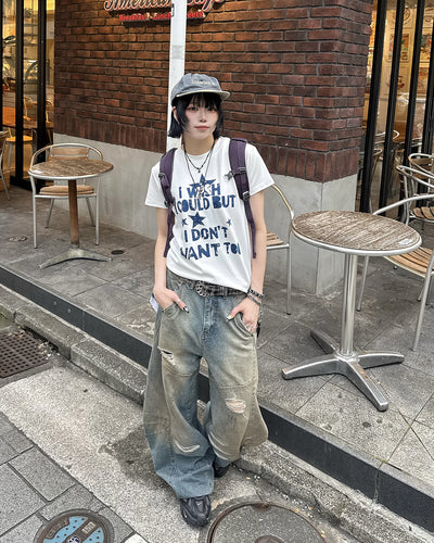 ロゴプリントスリムフィットTシャツ KM7182