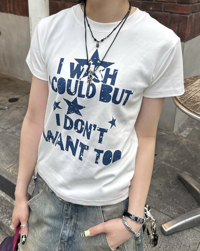 ロゴプリントスリムフィットTシャツ KM7182