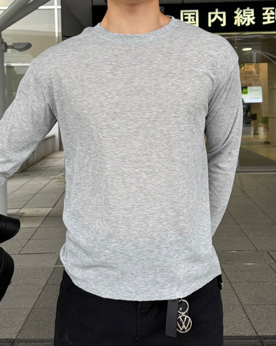クルーネックロングTシャツ IK0414