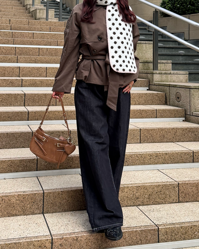 ドット柄マフラー BB0334