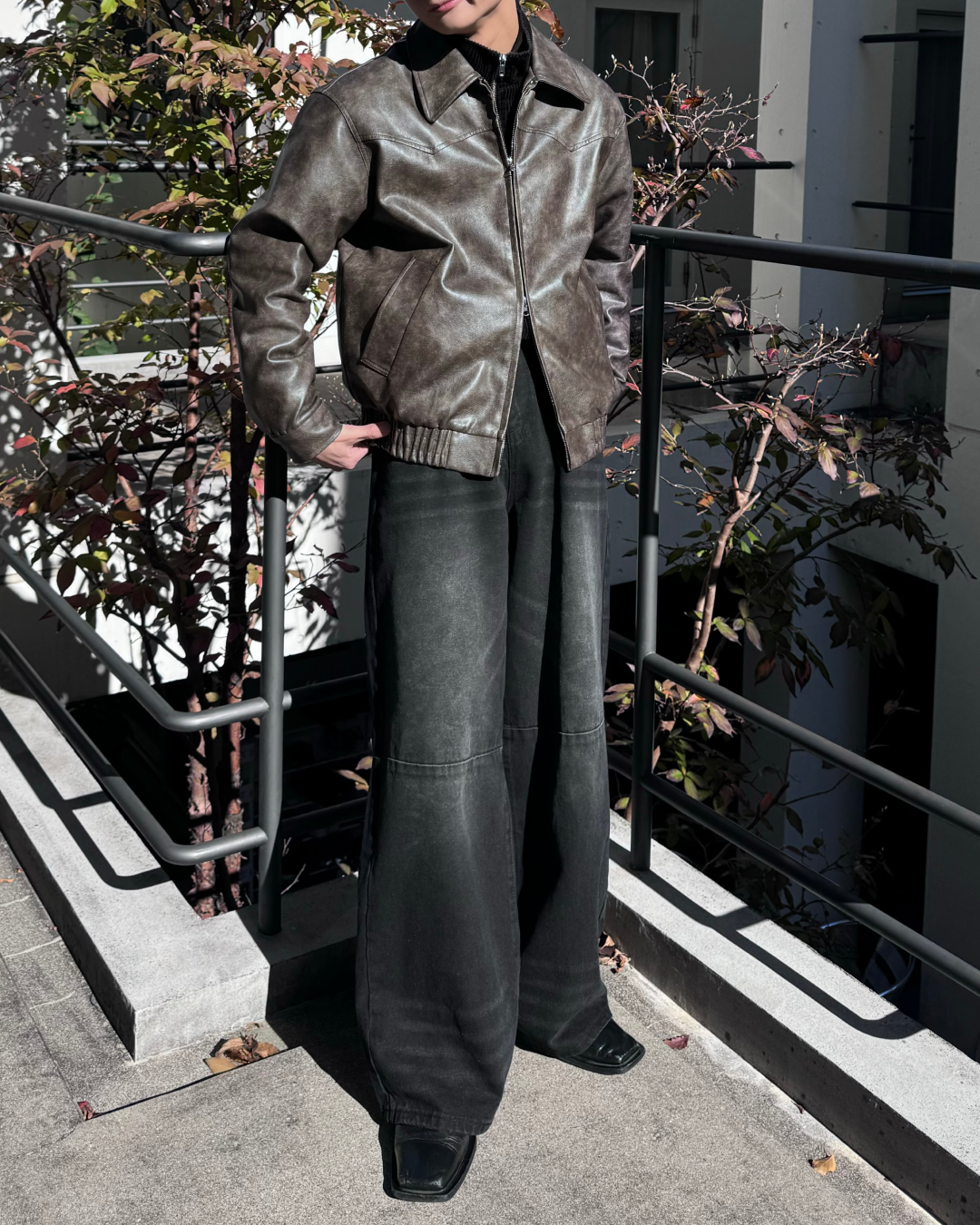 ren70s レンくん 私物 レザージャケット ren70s レンくん 私物 レザージャケット