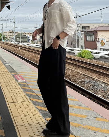フレンチリネンライクシャツ TS0024