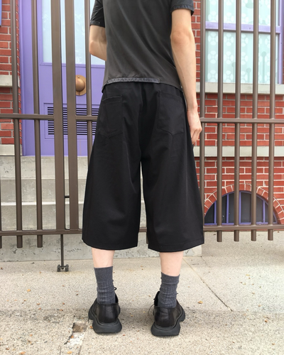 ハイウエストブレストワイドレッグクロップドパンツ CC0031